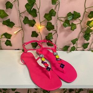 Schultz Embellished Thong Sandal
